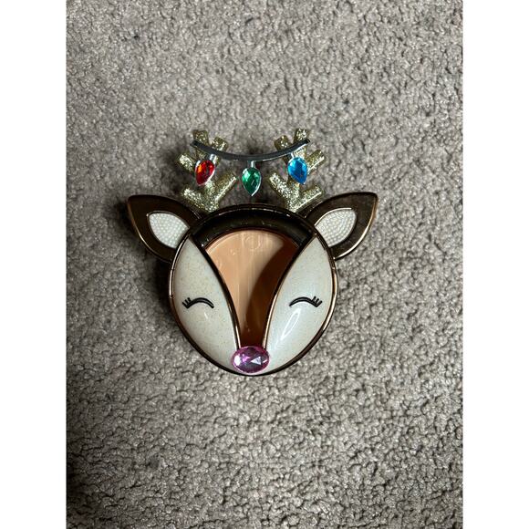 BATH & BODY WORKS CHRISTMAS REINDEER SCENTPORTABLE HOLDER CAR VISOR CLIP HOLDER - Picture 1 of 3